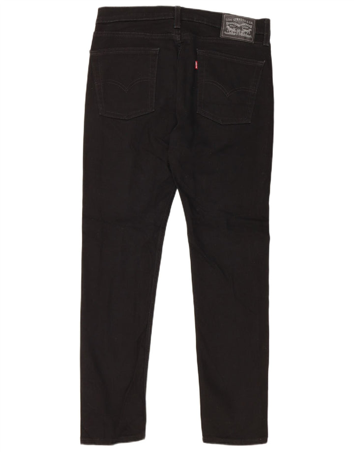 Levi's ženske uske traperice W32 L30 crni pamuk