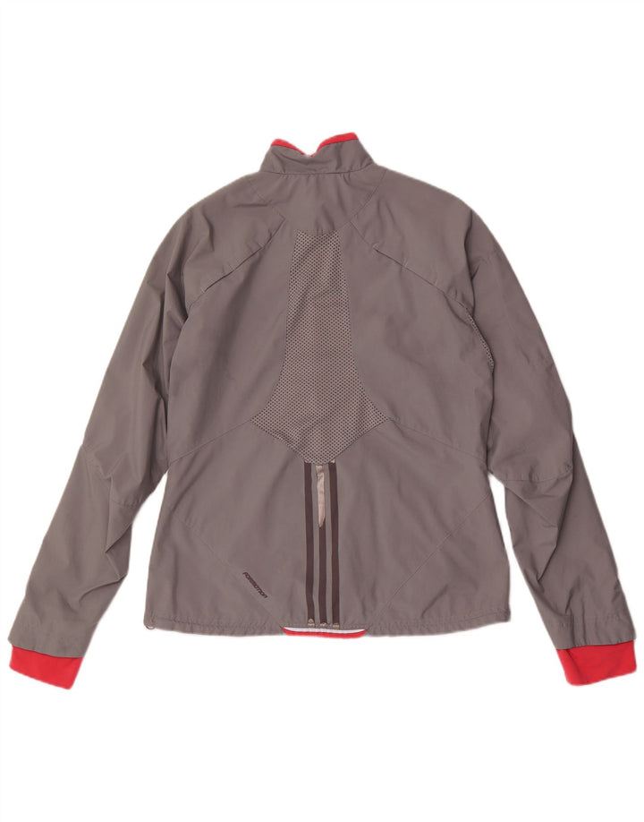Adidas ženska trenirka gornja jakna UK 16 Large Grey Colourblock poliester