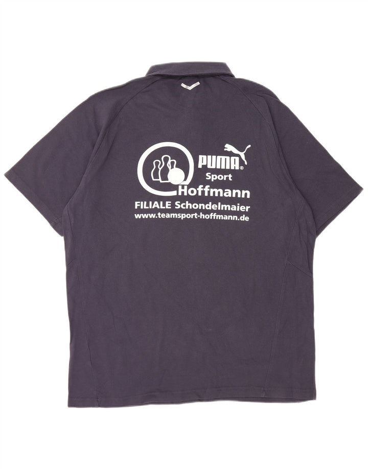 PUMA muška grafička polo majica XL tamnoplava