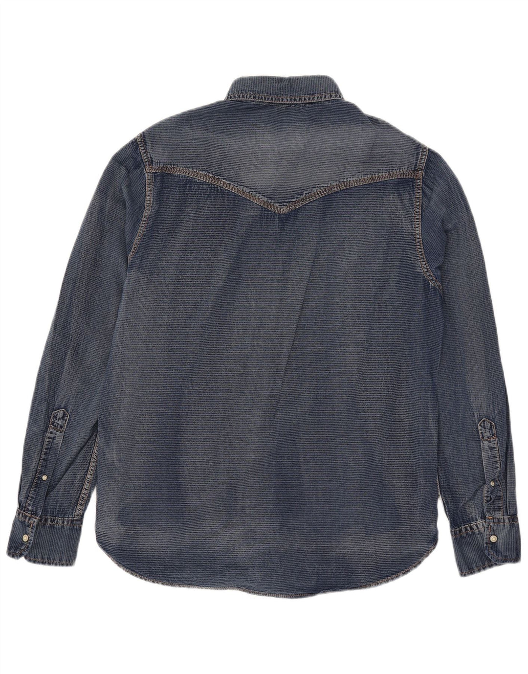 Grand & Hills muška traper košulja Large Blue Cotton