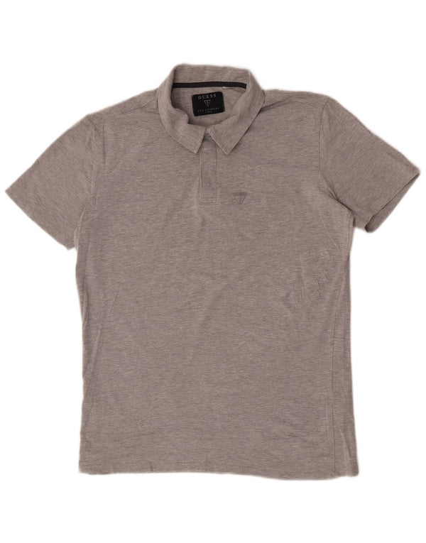 Guess muška polo majica UK 42 veliki sivi pamuk