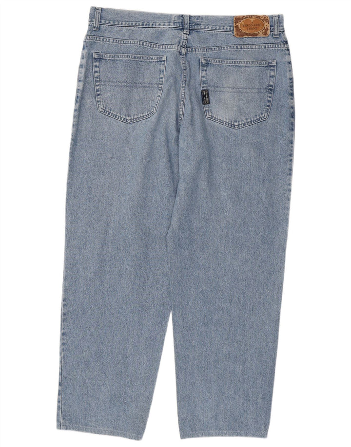 TRUSSARDI Muške sužene traperice IT 56 3XL W42 L31 Plavi pamuk