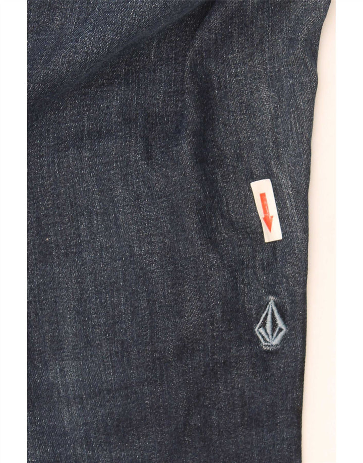 Volcom muške ravne traperice Solver W30 L30 tamnoplave