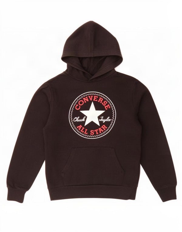 Converse Boys Chuck Taylor Graphic majica s kapuljačom 12-13 Years Large Black