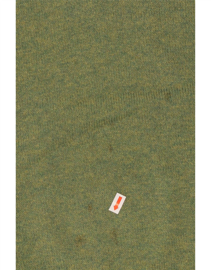 PRINGLE Muška majica bez rukava XL Zelena janjeća vuna