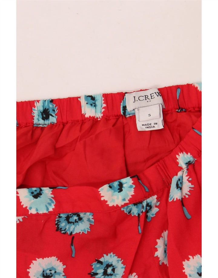 J. CREW Ženska suknja na omot, mala W27, crvena cvjetna