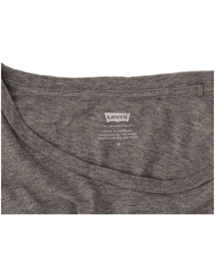 Levi's ženska majica kratkih rukava s grafičkim motivima UK 14 srednje siva s pjegama