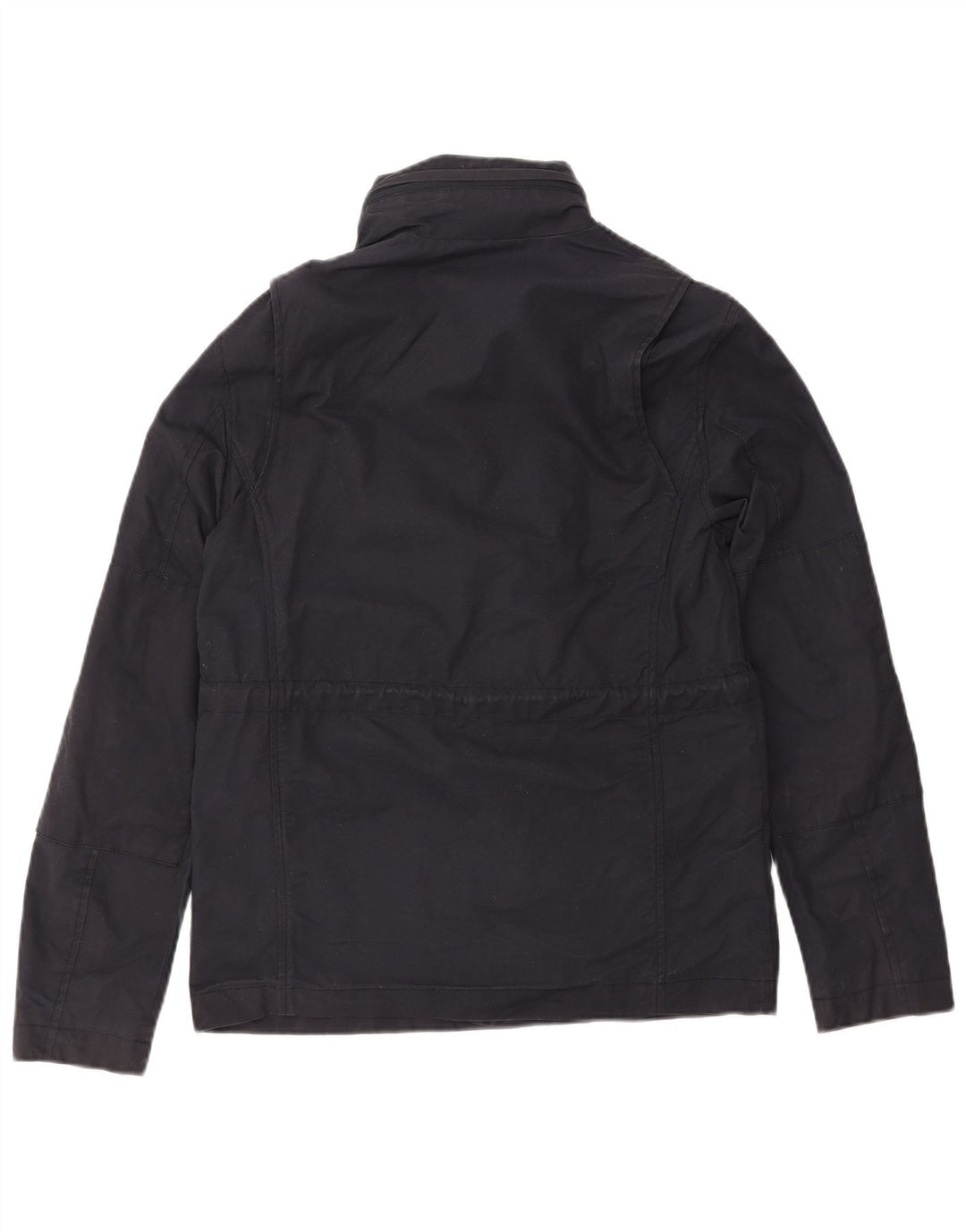 FRED PERRY Muška vjetrovka s kapuljačom UK 36 Mala tamnoplava pamuk