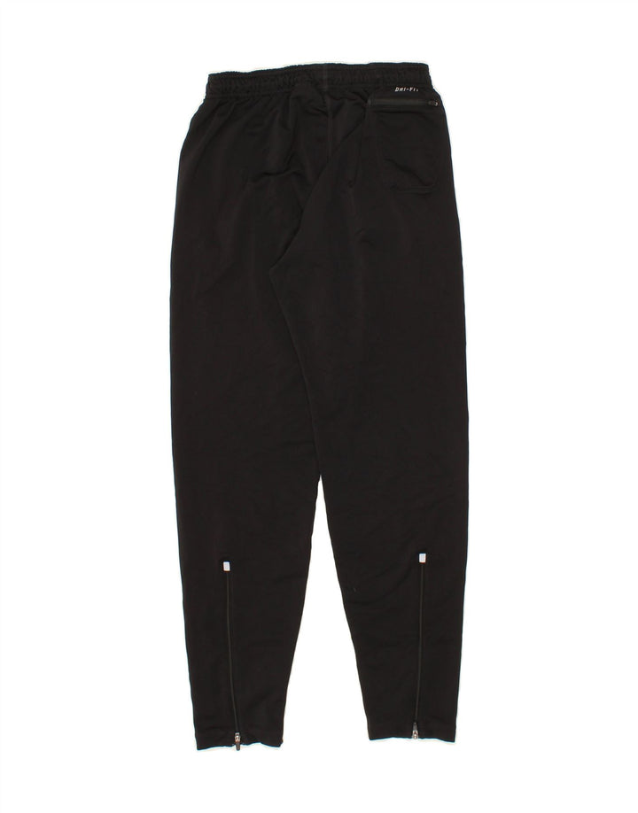 NIKE Womens Dri Fit Tracksuit Trousers UK 10 Small  Black Vintage Nike and Second-Hand Nike from Messina Hembry 