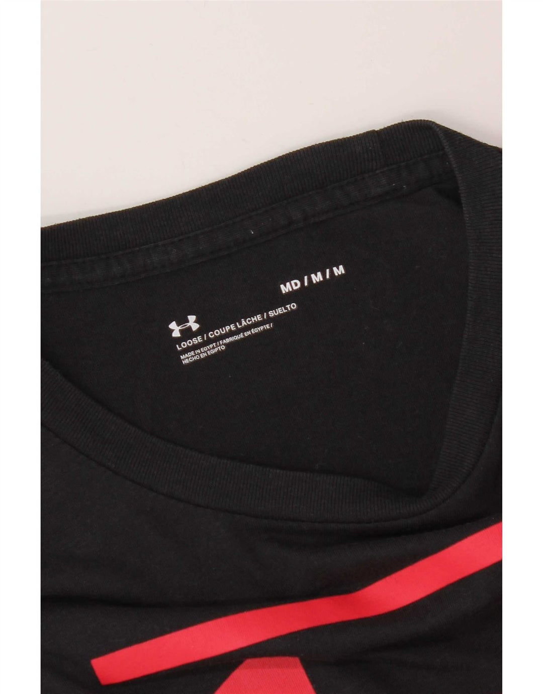 Under Armour muška grafička majica srednje crna