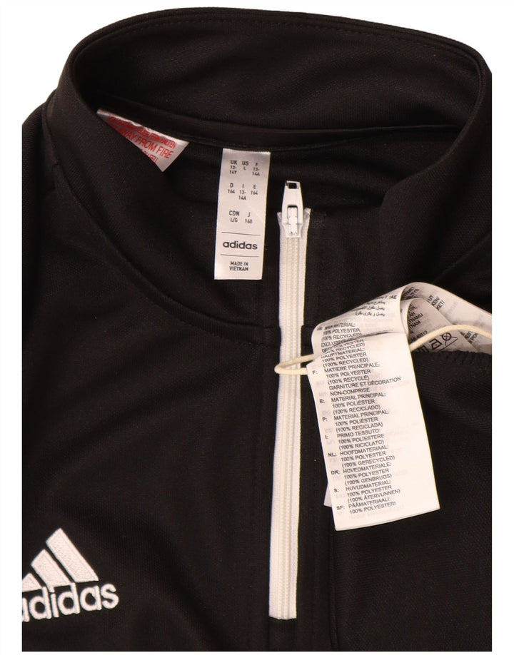 Adidas Top trenirka za dječake Aeroready Zip Neck Pullover 13-14 Years Black