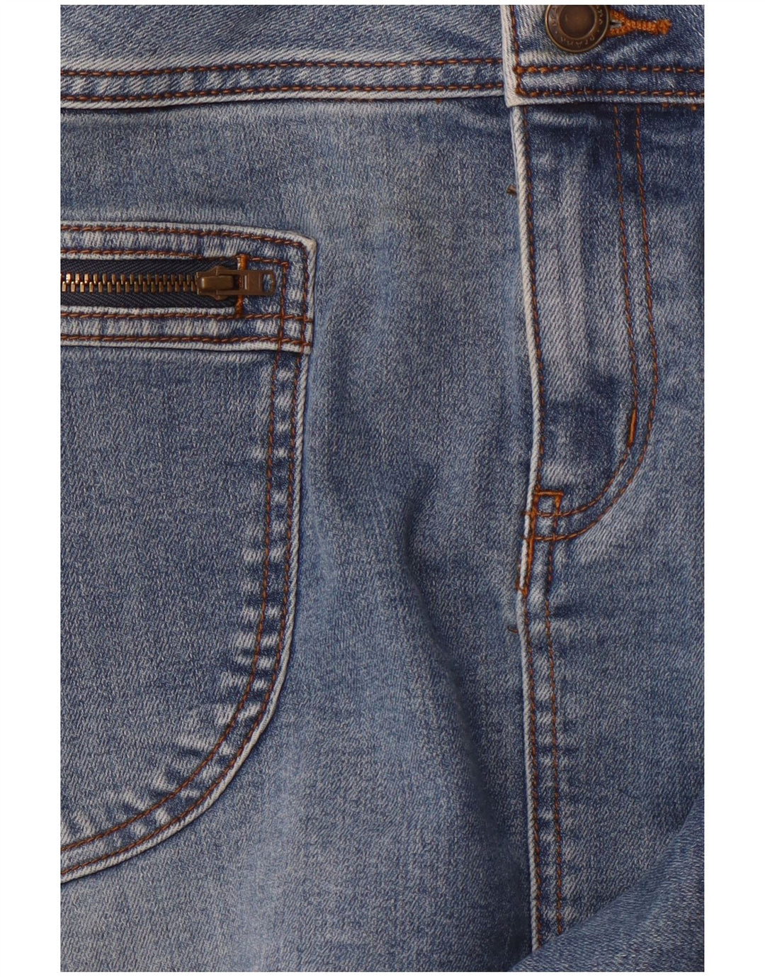 PRANA Ženska traper suknja visokog struka us 2 XS W26 plavi pamuk