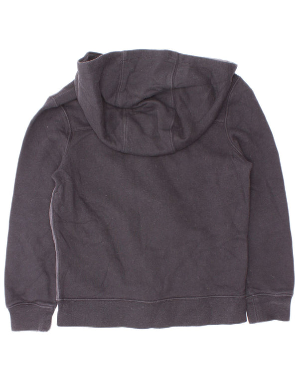 Nike Boys Zip Hoodie pulover 6-7 Years XS crni pamuk u boji