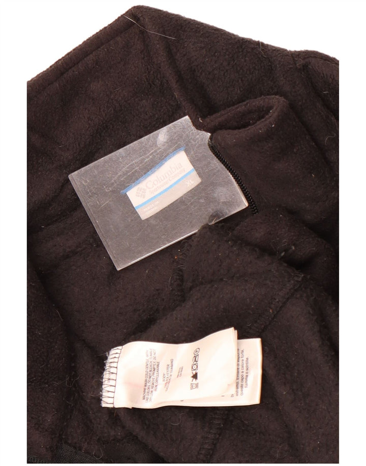 Columbia muška flis jakna UK 42 XL crni poliester