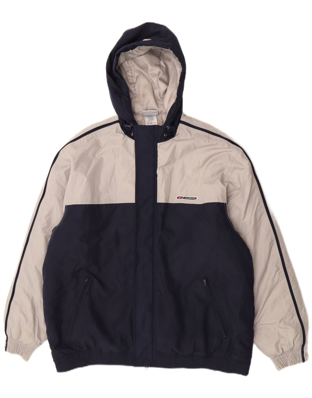 Reebok muška bomber jakna s kapuljačom UK 38 srednje tamnoplave boje