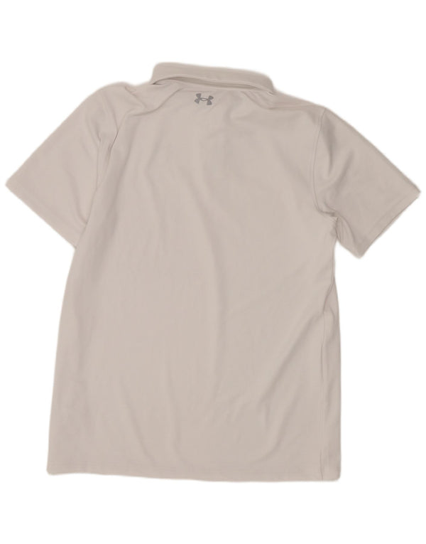Under Armour polo majica za dječake 13-14 godina XL bijeli poliester