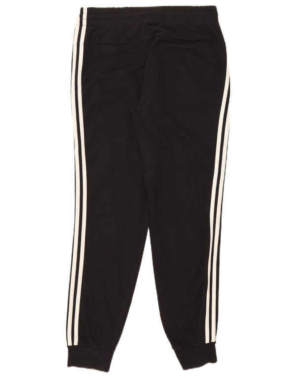 Adidas Ženska trenirka Hlače Joggers UK 12/14 Srednje crni pamuk