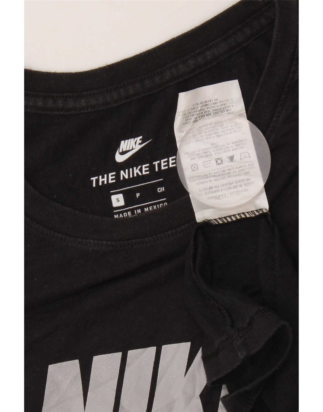 Nike Muška majica kratkih rukava s grafičkim motivima, mala, crna pamučna