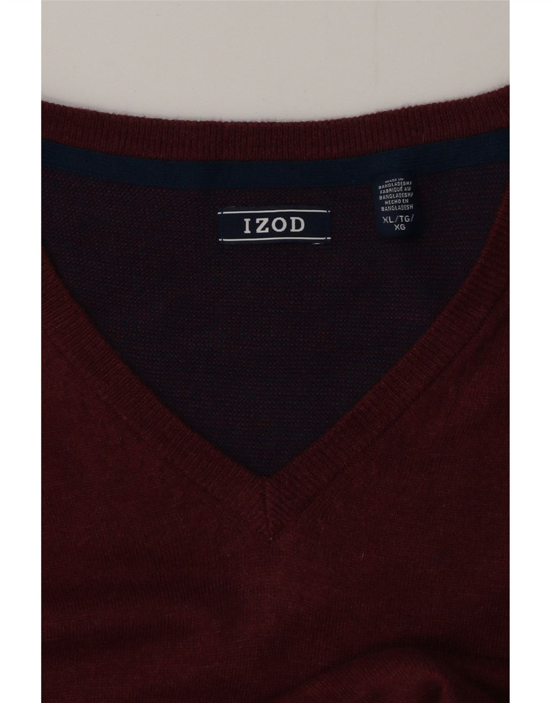 IZOD Muška majica bez rukava XL Bordo