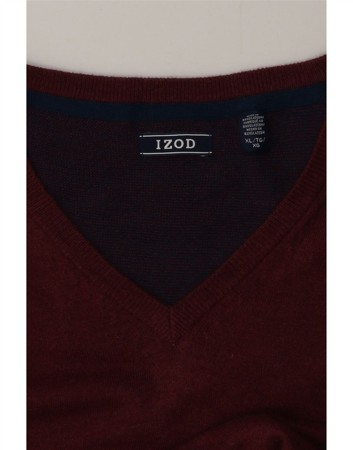 IZOD Muška majica bez rukava XL Bordo