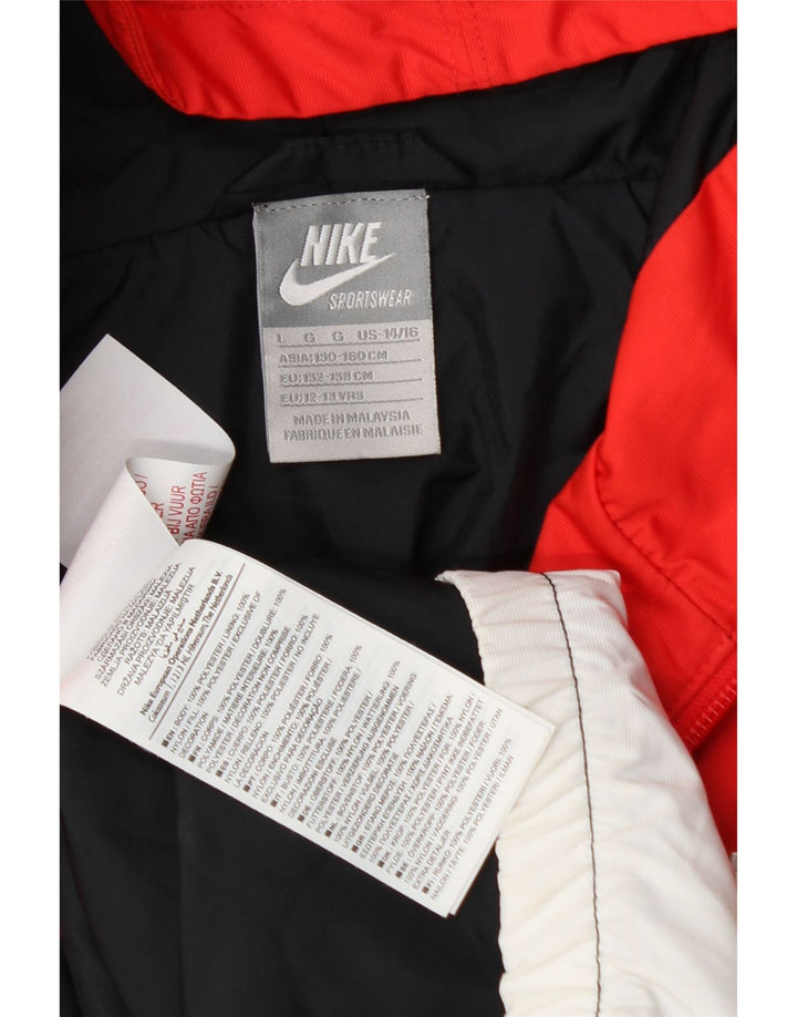 Nike Kišna jakna s kapuljačom za dječake 12-13 godina, velika raznobojna boja