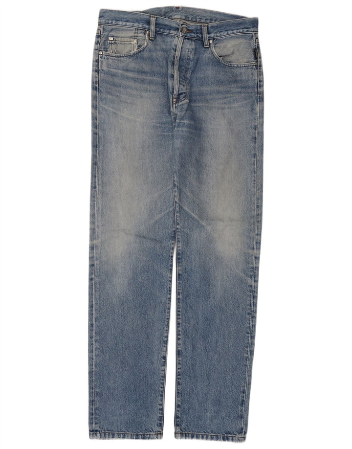 LACOSTE Muške ravne traperice W34 L34 Plave