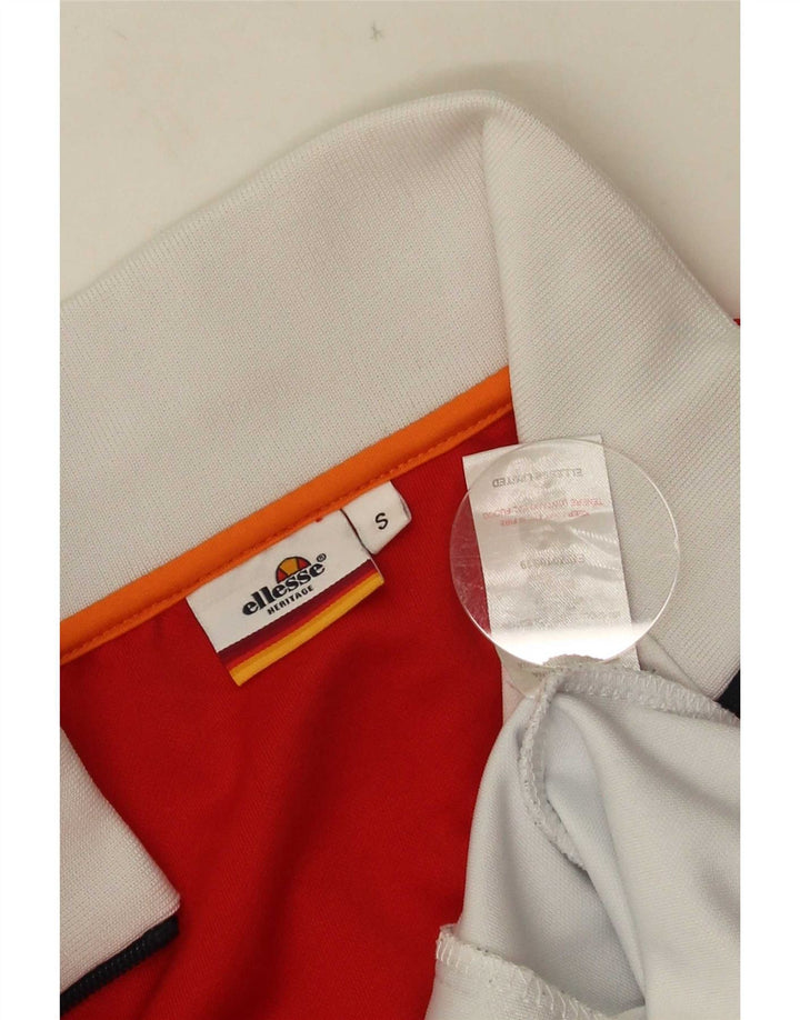 Ellesse Muška gornja jakna trenirke Mala bijela poliesterska boja