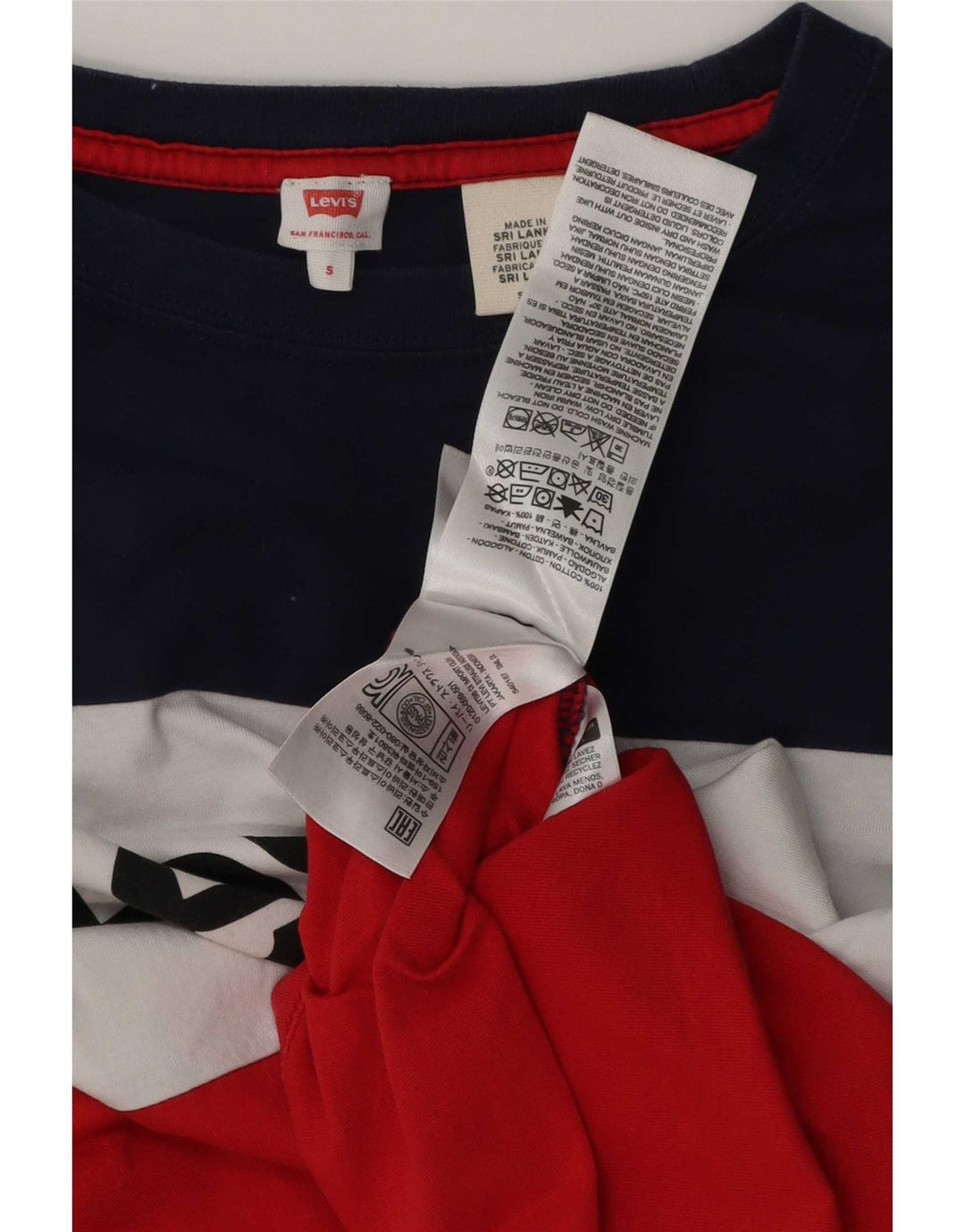 Levi's ženska majica kratkih rukava s grafičkim motivima UK 10 Small Multicolored
