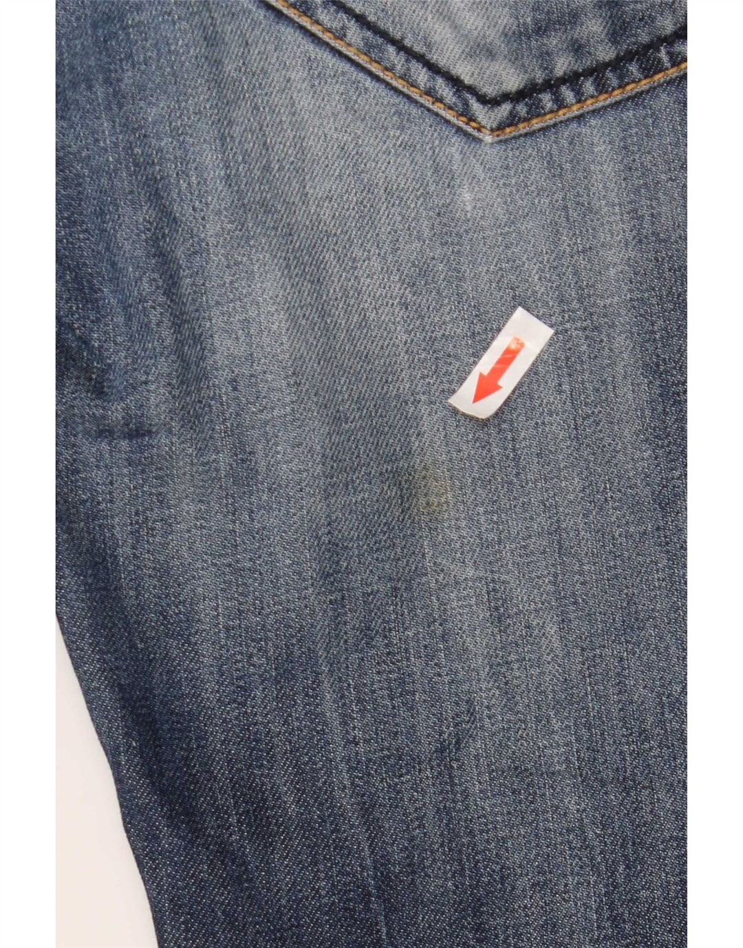 Desigual muške ravne traperice W30 L33 plavi pamuk