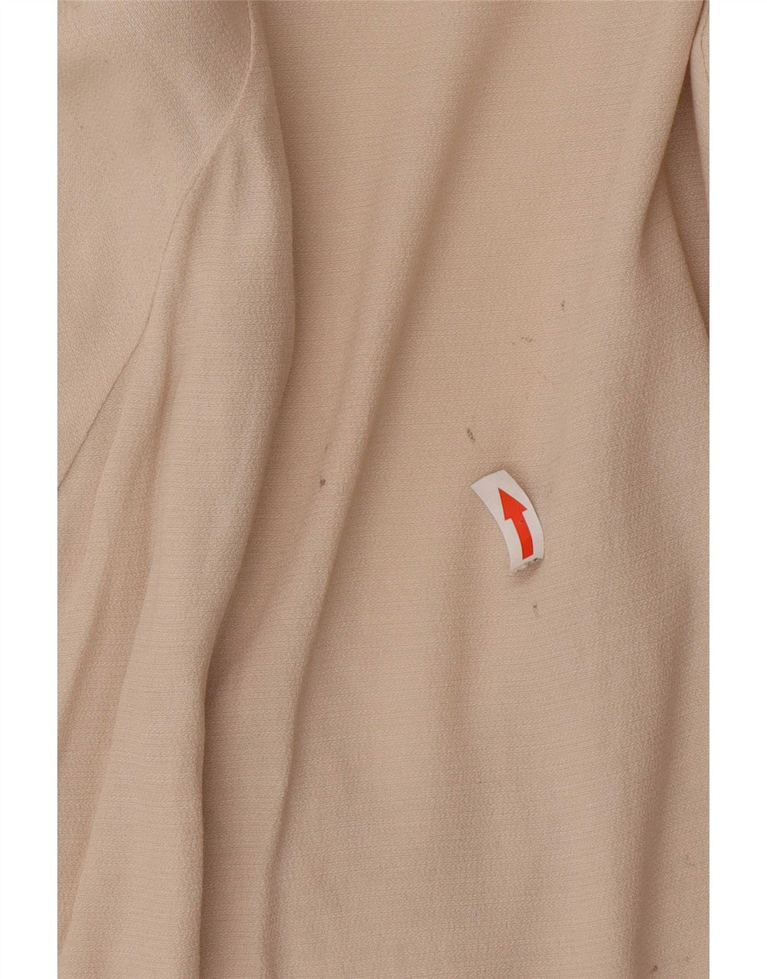 Zara ženska prevelika tunika UK 10 Small Beige Poliester
