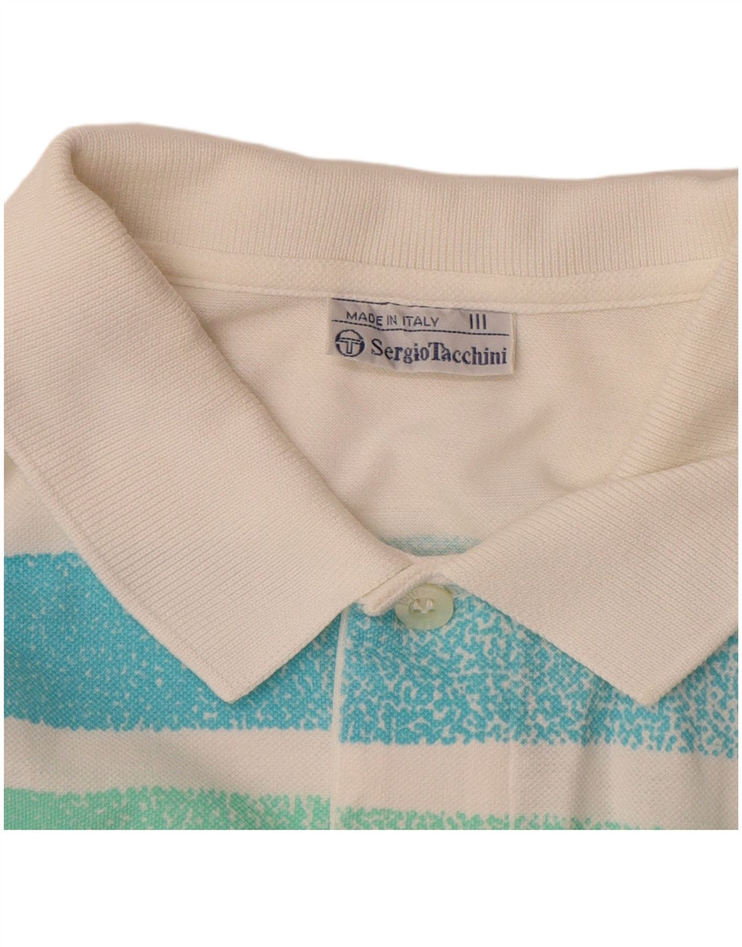 SERGIO TACCHINI Muška polo majica na male bijele pruge, pamuk