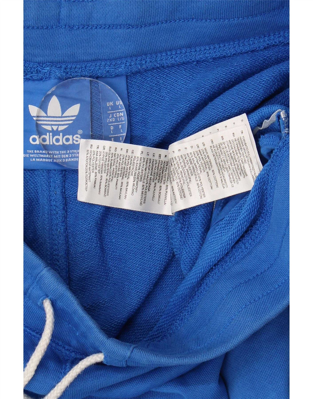 Adidas muške sportske kratke hlače Large Blue Pamuk