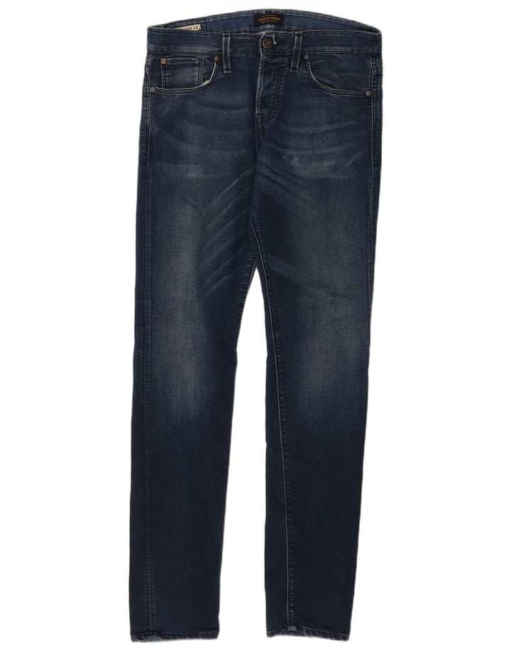 Jack & Jones muške uske traperice GLENN W31 L34 plava