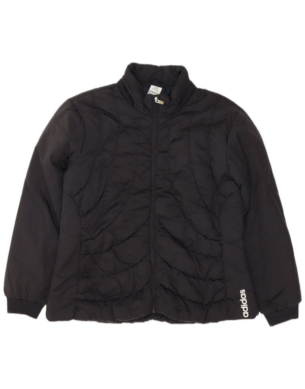 ADIDAS ženska podstavljena jakna UK 22 3XL crni poliester