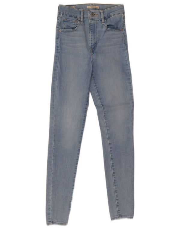 Levi's ženske Mile High super skinny traperice W25 L28 plavi pamuk