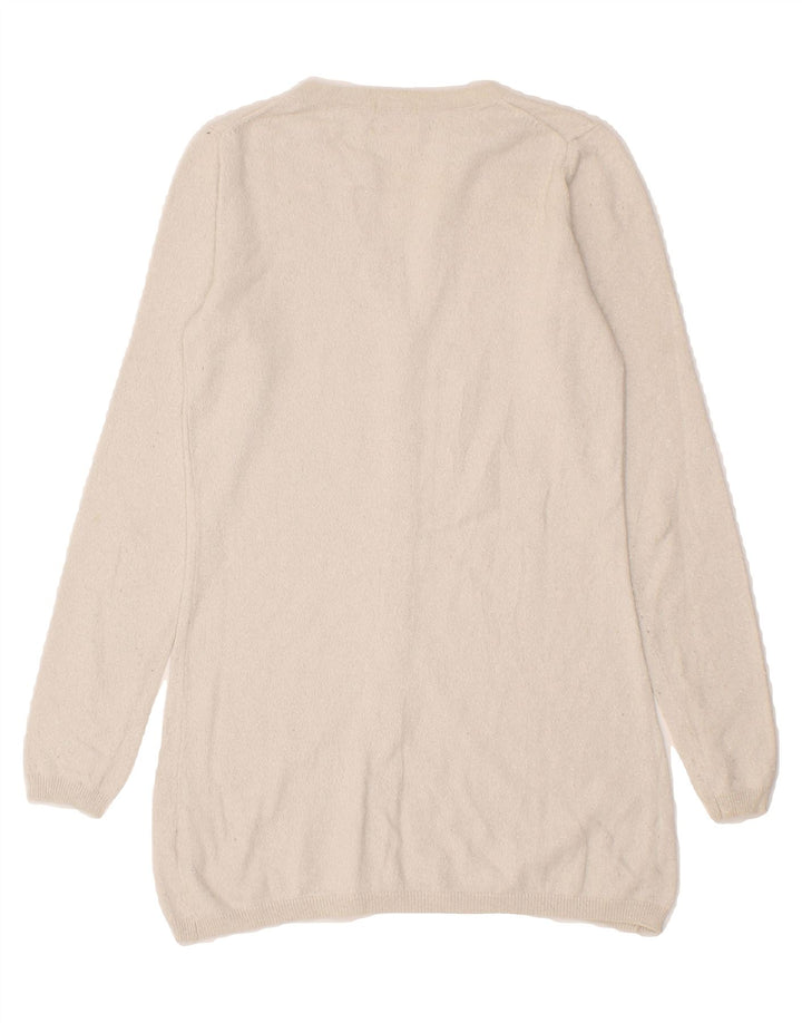 SUN68 Womens Cardigan Sweater UK 12 Medium Beige Cotton Vintage Sun68 and Second-Hand Sun68 from Messina Hembry 