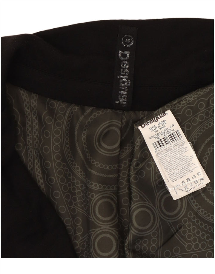 Desigual ženski sako sa 1 dugmetom EU 46 XL crna viskoza