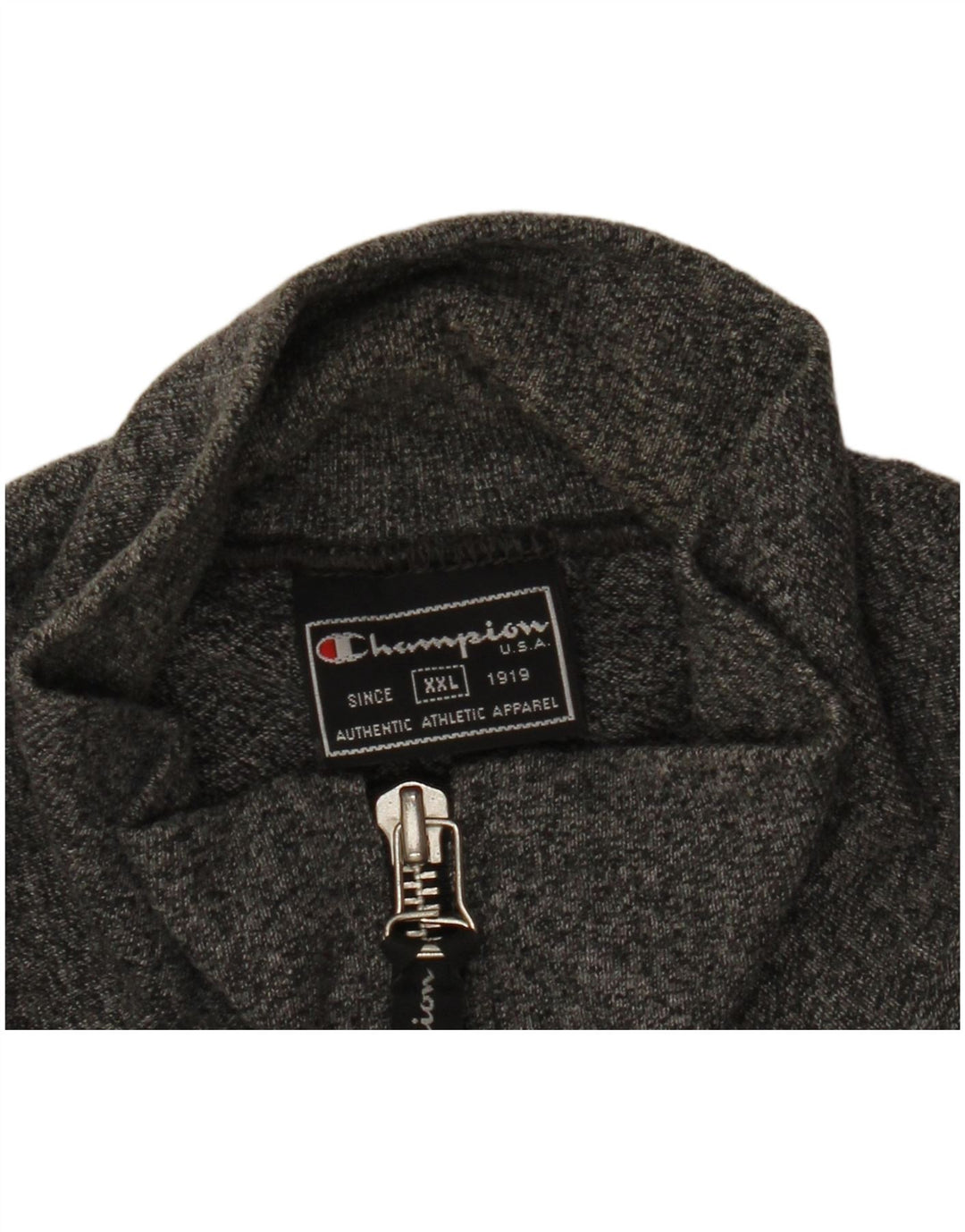 Gornja jakna muške trenirke Champion 2XL siva s pjegama