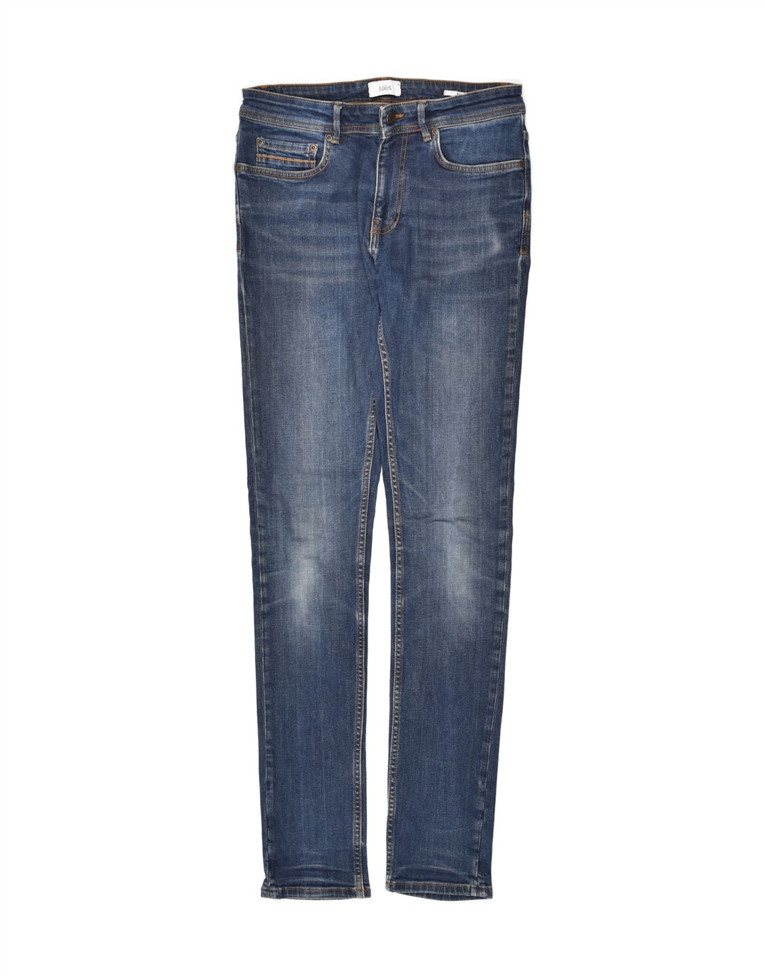 JULES Mens Skinny Jeans W28 L34 Blue | Vintage Jules | Thrift | Second-Hand Jules | Used Clothing | Messina Hembry 