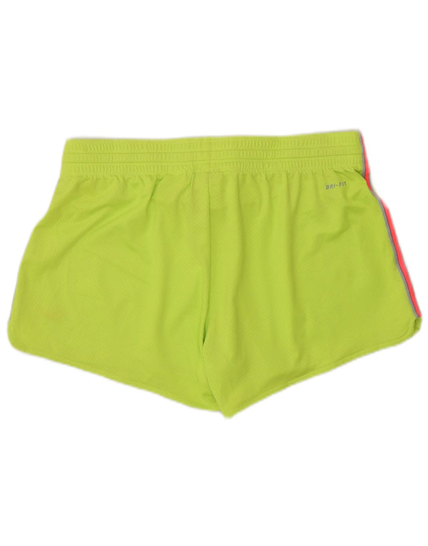 Nike Ženske Dri Fit Sportske kratke hlače UK 14 Srednje zeleni poliester