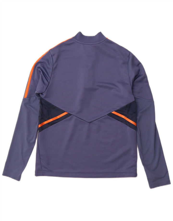 ADIDAS Boys Manchester United Pulover Trenirka Top 13-14 Years Blue