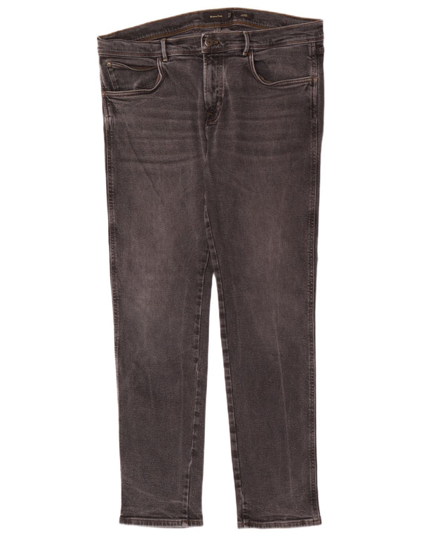 Massimo Dutti Muške uske traperice EU 46 XL W36 L32 Sivi pamuk