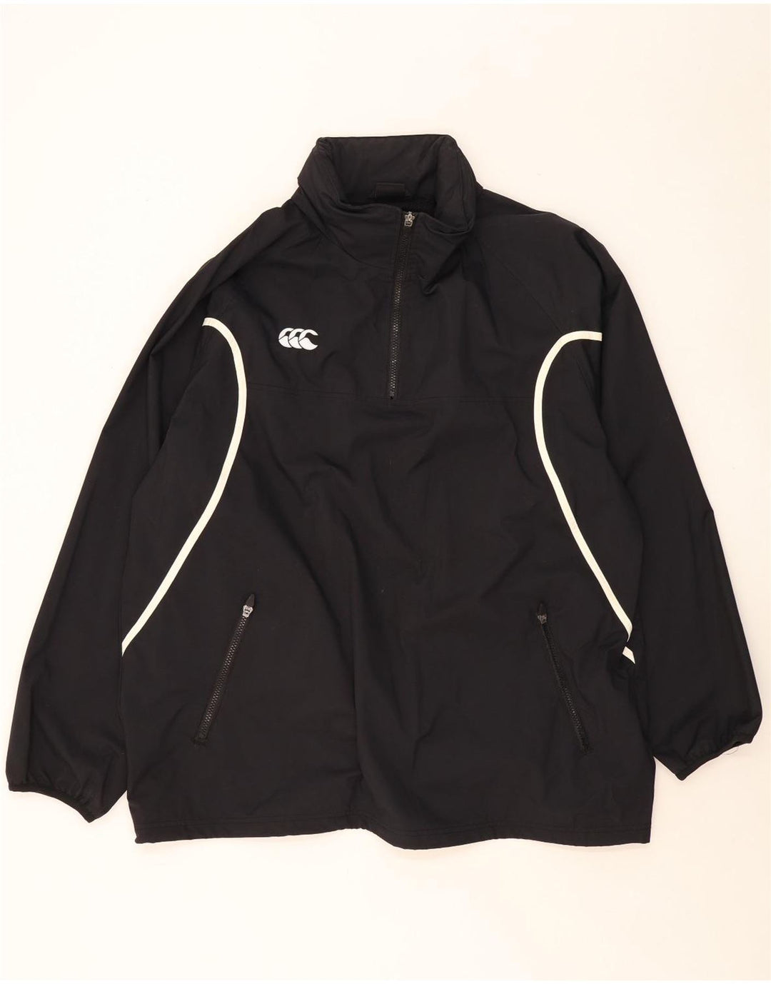 CANTERBURY Muški pulover Kišna jakna UK 42 XL crni najlon