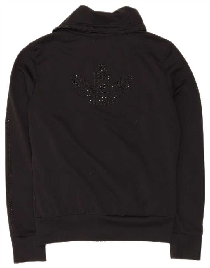 ADIDAS Ženska gornja jakna trenirke EU 38 Srednji crni poliester