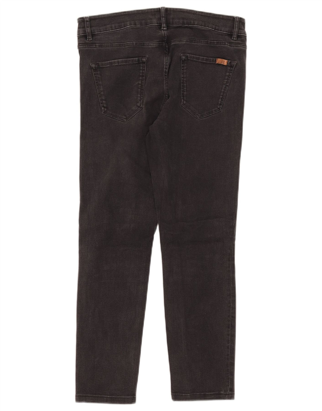 Ženske kratke uske traperice Massimo Dutti W29 L24 crne