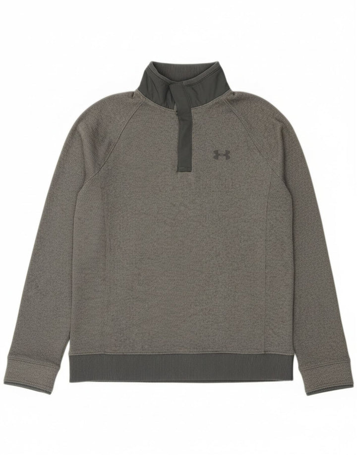 Under Armour majica s dugmadima i izrezom za dječake 11-12 godina velika siva