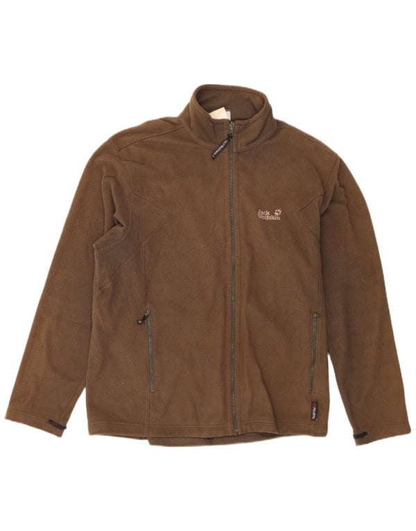 Jack Wolfskin muška jakna od flisa s postavom UK 48 2XL kaki poliester