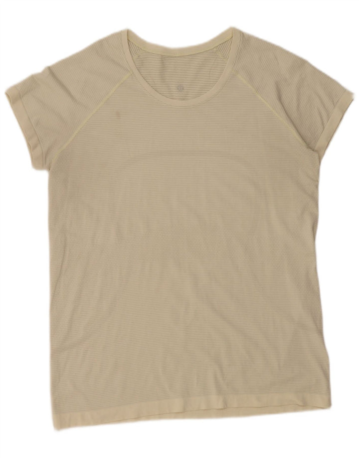 Lululemon ženska majica kratkih rukava UK 16 Large Beige
