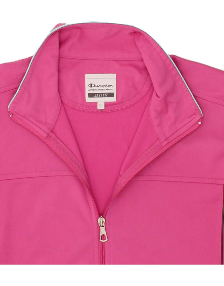 CHAMPION Womens Tracksuit Top Jacket UK 18 XL Pink Vintage Champion and Second-Hand Champion from Messina Hembry 