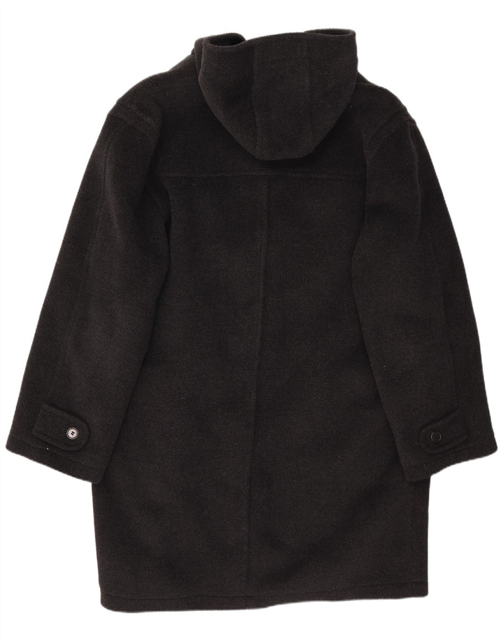 Moorbrook muški duffle kaput s kapuljačom IT 52 XL crna vuna